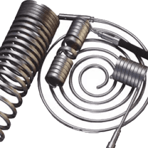 A spiral spring and springs are shown on the ground.