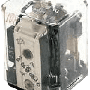 A close up of an old camera