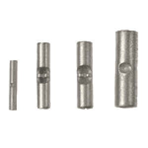 A group of four metal tubes with one larger tube in each.