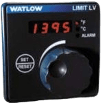 A black and red watlow limit lv temperature controller.