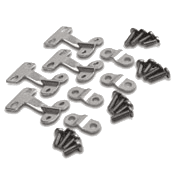 A bunch of small pieces of metal are stacked together.