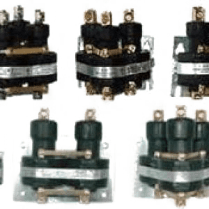 A group of four different types of switches.