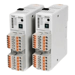 Two different types of electrical equipment are shown.