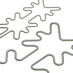 A green background with white lines and shapes.