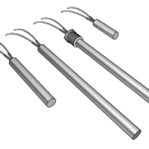 A group of four different types of metal tubes.