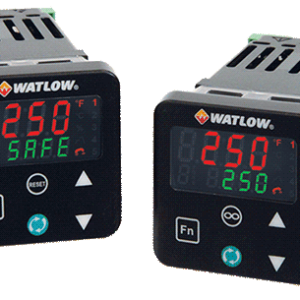 Two watlow controllers are shown with different displays.