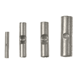 A group of four metal tubes with one larger tube in each.