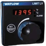 A black and red watlow limit lv temperature controller.