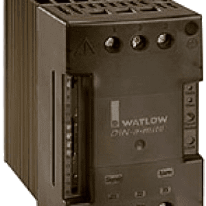 A picture of the front end of an industrial power supply.